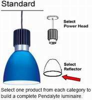 Pendalyte 6.5 Perf Amber Glass Diffuser